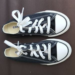 Kid's size 12 Black Converse